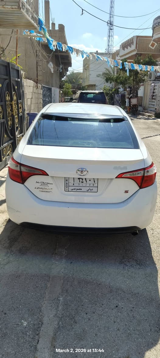 تويوتا كورولا S – لون أبيض ملكي 🤍

سيارة شخصية نظيفة جداً، استخدام بيت، مو تاكسي ولا شغل ثقيل.

🔹 الموديل: 2016
🔹 فئة S سبورت فول مواصفات بدون فتحة ورادار
🔹بصمة تشغيل
🔹 قير أوتوماتيك
🔹 لون أبيض ملكي 💥
🔹 داخلية سوداء سبورت بخط أحمر 🔥
🔹 رنكات سود رياضية
🔹 سبويلر خلفي
🔹 مكيف ثلج ❄️
🔹 محرك اقتصادي جداً بالبنزين
🔹 ياباني - وارد كندي
🔹صورها المعروضة بدون تكحيل ولا تلميع - غسل بيت

🚘 جاهزة للفحص بأي مكان
📍 السيارة موجودة في بعقوبة 
📞 للاستفسار على الواتساب: 
https://wa.me/qr/FCCZD5QXZCZFO1

السعر: 127$


**إذا كنت صاحب هذا الإعلان وتريد حذفه لأي سبب، رجاءا أرسل رسالة إلى الدعم الفني**