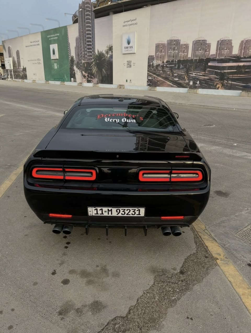 Dodge challenger 2019 sxt للبيع

السلام عليكم

مواصفات فئة ال sxt
شاشة وسط carplay
السيارة عليها تعديلات كت srt عدا البنيد sxt

دوسات جانبية 
دعامية امامي محدث srt 
دفيوزر دعامية خلفي 
بيها اضافة حلوك اكزوز معدلة
صوت اكزوز معدل بجهاز اوت (تحكم بوابات ريموت)

مكينة گير تبريد شاصي كفالة 

ضربة السيارة من امريكا جاملغ بنيد امامي مثل ما موضح بالصور
والسيارة انطخت على ايدي صار بيها صبغ جهة يمنة مثل ما موضح بالصورة

عوزها السيارة تعمير مازدة وبولش

موقع ورقم بغداد تحويل بأسمي السيارة 

السيارة ب 167 ورقة وبيها مجال

رقم التواصل واتساب : ***********
