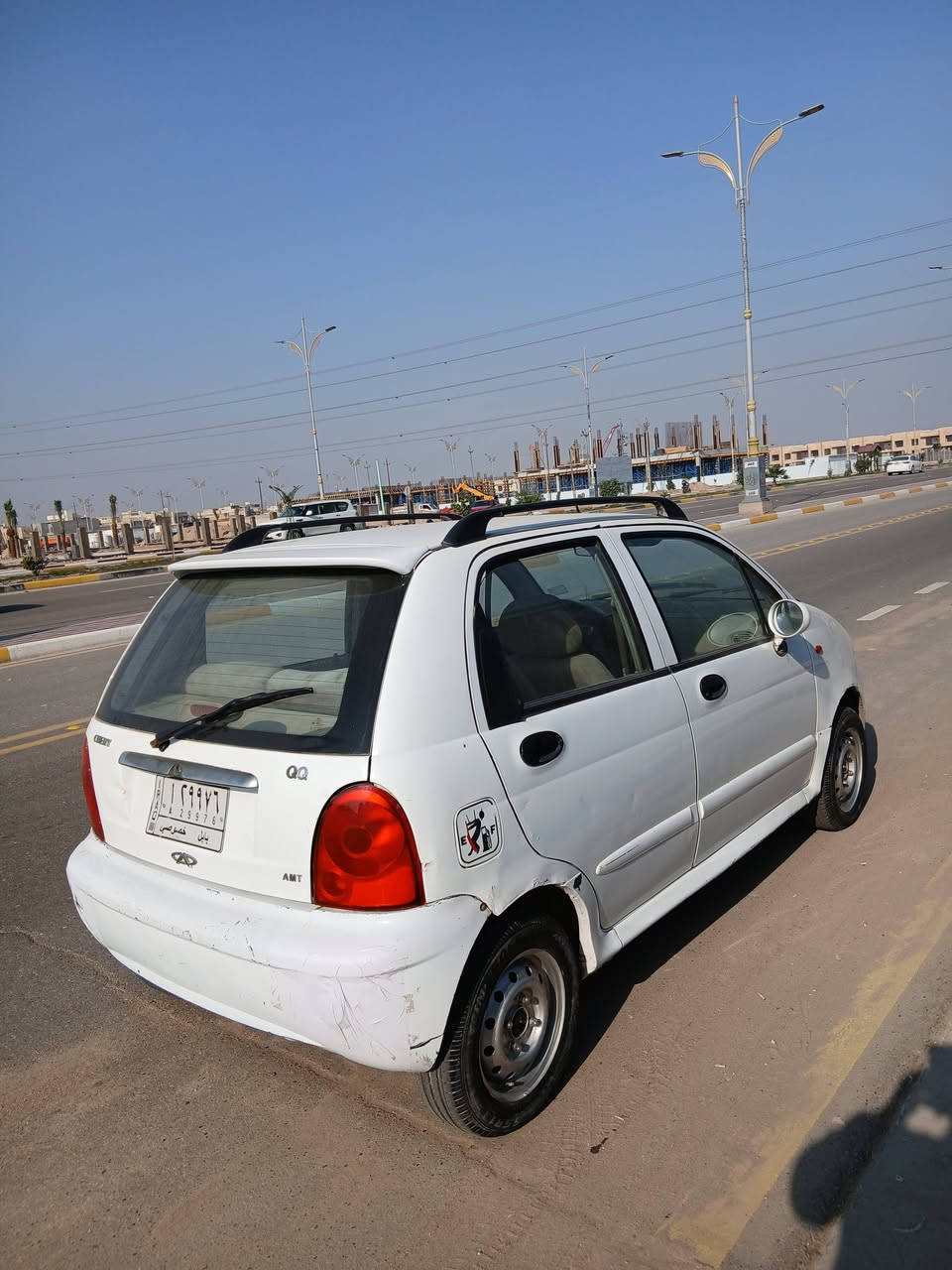 السلام عليكم حبايب كيو كيو موديل ٢٠١٣ رقم بابل كير مكينه حداديه جديد تخم تاير جديد كيراوتوماتيك جاهزه وسعرها مناسب للأستفسار ***********
