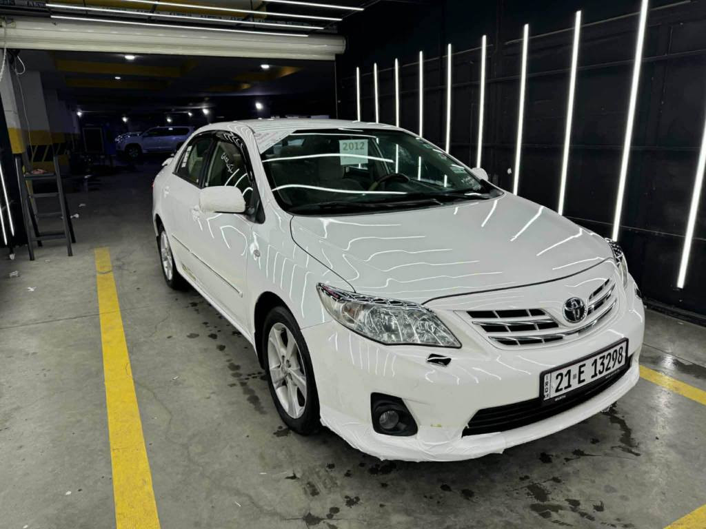 تۆیۆتا کرۆلا  
مۆدیل 2012
گێڕو مەکینە بە شەرت
مەکینە 18ی مەرغوب
بۆیاخی نیە کەمێک کارتی بچوکی هەیە ڕەسمی سۆنەری دانراوە 
هەر چوار تایەی تازەیە 
سەنەوی تازەیە و بەسەرنەچوە
تەحویل غەرامە بە شەرت
نرخی 137$ مەجالێکی برایانە
بۆ پەیوەندی
*********** دار بنديهكان, السليمانية
