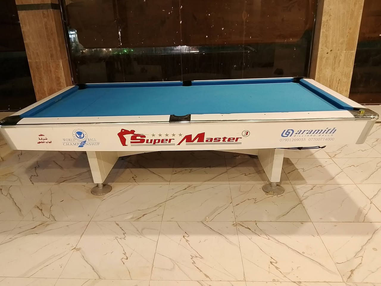 تم وصول وجبه جديد من البليارد المستعمل والجديد 
معا الضمان لمدت 10 سنوات 
الستفسار خاص او *********** يوجد وتساب
