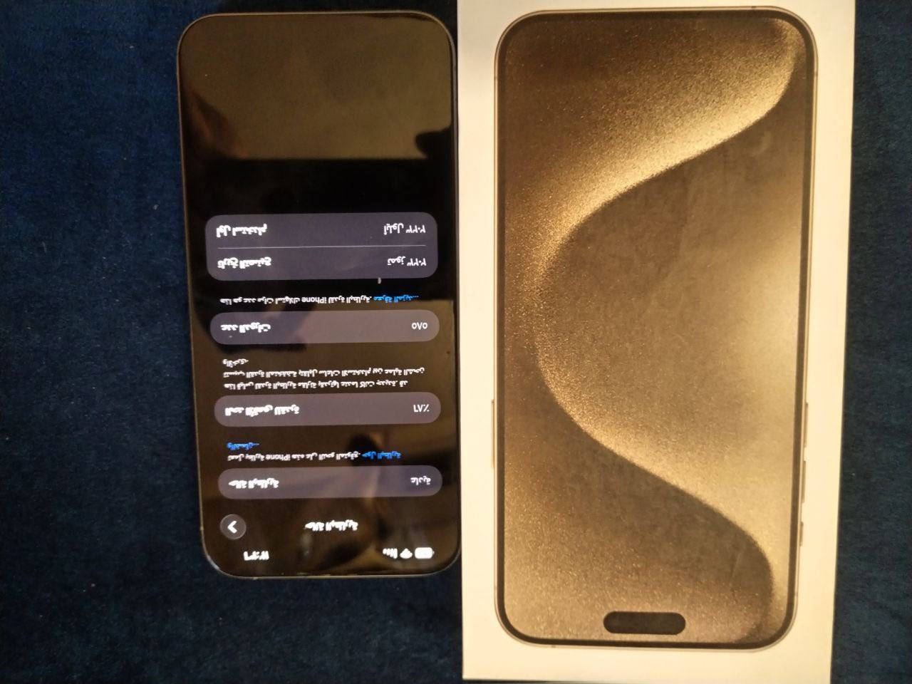 ايفون ١٥ برو ماكس
بطارية 86 
نموذج M 
الذاكرة 256 
نضافة 100%
السعر مليون و75 
التواصل ***********
