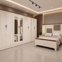 غرف نوم صاج أبيض وصاجي بأجمل التصاميم وأحدث الموديلات 😍  يا رزاق يا مك...