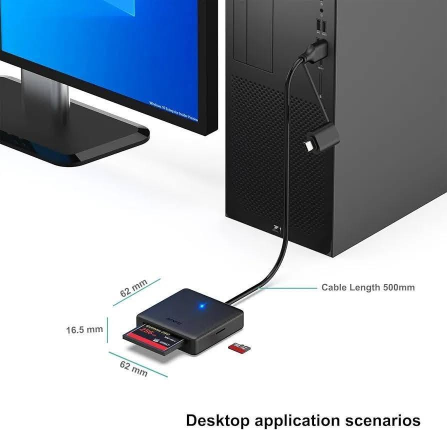 كاردريدر  4 في 2 من Benfei 🫡🔥

يدعم 4 انواع من رامات التخزين 
SD CARD ✅ CF CARD ✅ TF CARD ✅ MS CARD ✅

يأتي بكيبل USB 3.0 مع ادبتر تايب سي ✅ 

متوافق مع اجهزة ال PC - windows - موبايل - macOS ✅

يدعم سرعة نقل 5 گيگابت بالثانيه ✅

السعر 7 الاف فقط 🫡 🔥 

توصيل   جميع محافظات العراق 5 الاف 🚙 🚗 

للأستفسار والحجز التواصل واتساب 📞 

***********

عنوان المركز : بغداد الحريه الثانيه شارع الحريه الثانيه قرب مكتبه الكراون مقابل صيدليه العنفوان مركز شمس للموبايل
