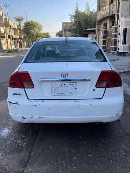 هوندا سيفك 2001 سياره جديده كير اوتو مكينه 1600 
تخم تاير جديد غرفتها جديده سياره مناقصها شي 

السعر ٣٥ مكاني بغداد الدوره 

***********
