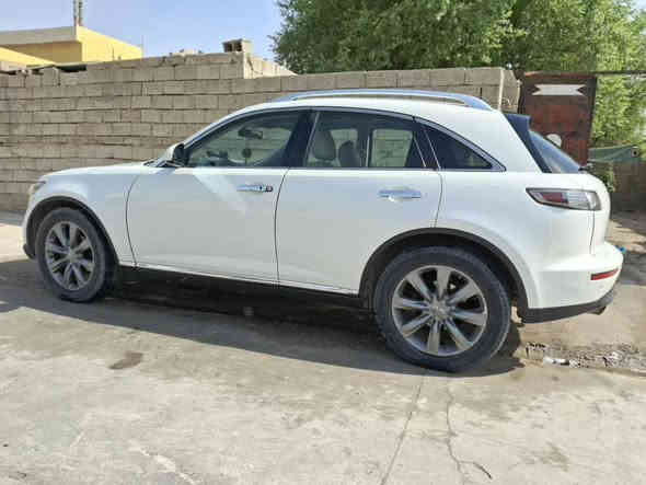 نيسان انفنتي موديل fx35 2008 خليجي فول مواصفات مكفوله كفاله عامه ماعد باب سائق صبغ بسبب شخط تبريد تدفئه كهربائيات كير محرك كله شرط سيارة نظيفه بالعافيه الي يكون من نصيبه سعر ١٠٨وبيه مجال *********** طوز
