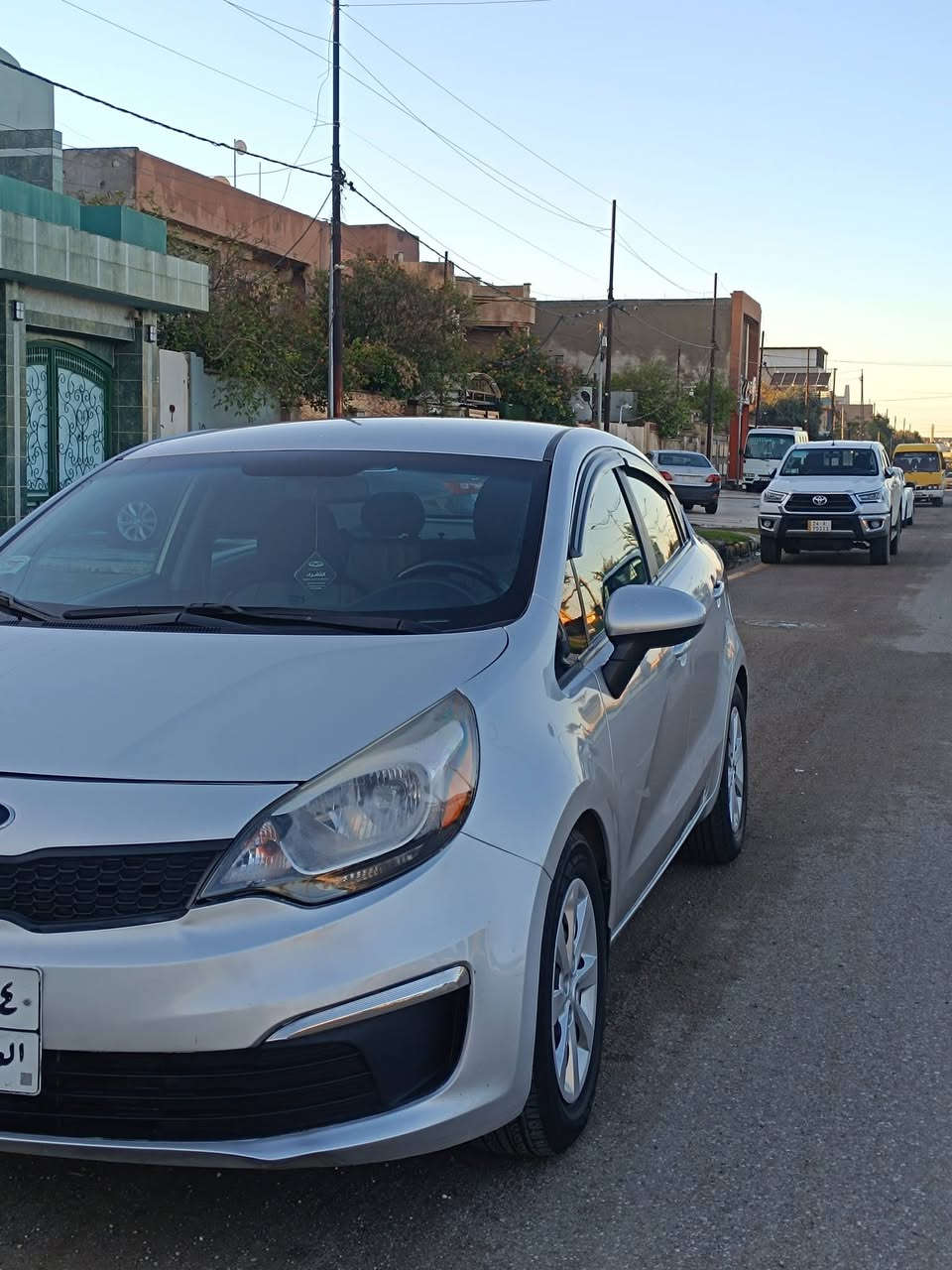 سلام عليكم
كيا ريو 

موديل 17 

رقم اربيل تحويل ثاني يوم ❤️

محرك 16 GDI👌🏻 

كير AT👌🏻

سيارة حلوة مال جنية مرتبة حيل ❤️

ماشية 85.000 ميل .mi🚗

ضررها جاملغ تعديل بارد جاملغ الثاني صبغ فقط
صور الضرر منزلها 👍🏻

سعرها 97 بيها مجال شي قليل 🤏🏻

استفسار 
***********
***********
