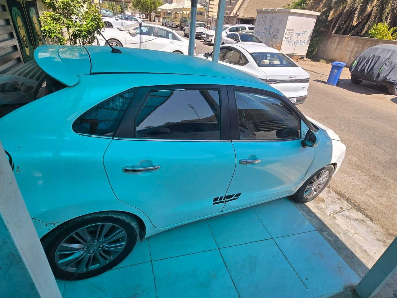 ساسزوكي بالينو موديل ٢٠١٨ 
ماشية ١٠٩
رقم بغداد
السيارة بيها ايبرباك استيرن ودشبول كلمات
سعره ٦٥ وبي مجال 
مكاني بغداد 
رقم ***********
