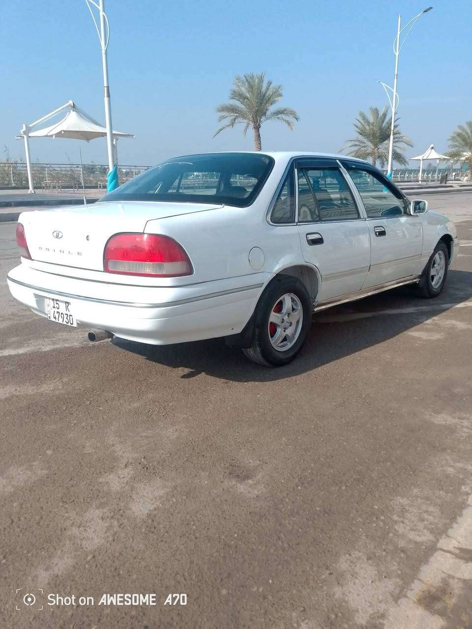 برنس فراشه موديل 1996 رقم الانبار دولي هزه جديده كير اتوماتيك محرك مفتوح بلادي بيه رشات صبغ جماليه بدون اي ضرر كير محرك صدر جاهزه السعر 41 وبيه مجال العنوان الانبار الفلوجه ***********
