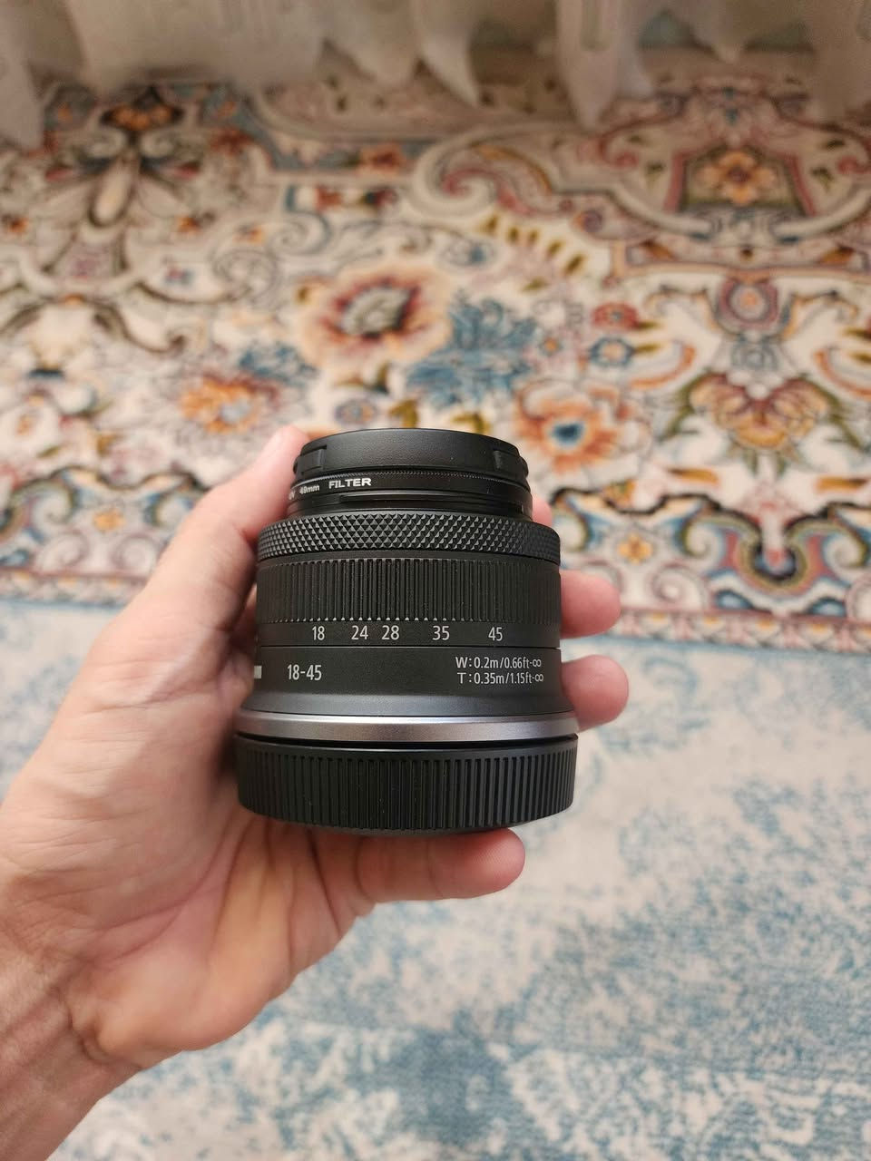 Canon RF-S 18-45mm f/4.5-6.3 IS STM Lens.

عدسة مال کانون RF، اخت جدید.

عدسة مع فلتر UV ٤٩ملم. 

ما ویاها کارتون. السليمانية, العراق


**إذا كنت صاحب هذا الإعلان وتريد حذفه لأي سبب، رجاءا أرسل رسالة إلى الدعم الفني**