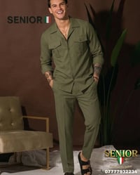 سوت رجالي صيفي ايطالي 🇮🇹🔥 خامة دوتشي جورسيه الإيطالي راقية جدأ   الالو...