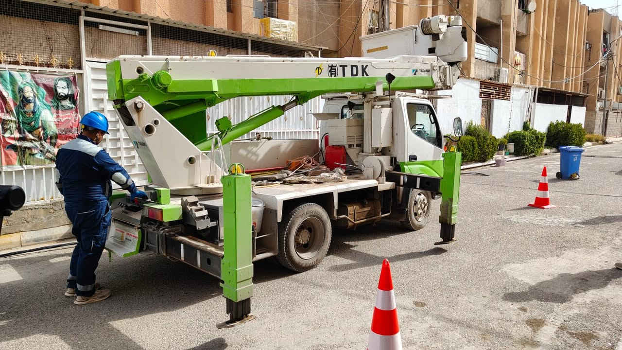 جار انجاز عطل ظفيرة في  دور العمال العمارات السكنية
قطاع الزهراء ***********

#الكوت_مدينة_ذكية 
#التحول_الذكي 
#السمارت_ميتر
