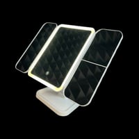 مرآة LED • قابلة للتعديل • إضاءة ٣ درجات