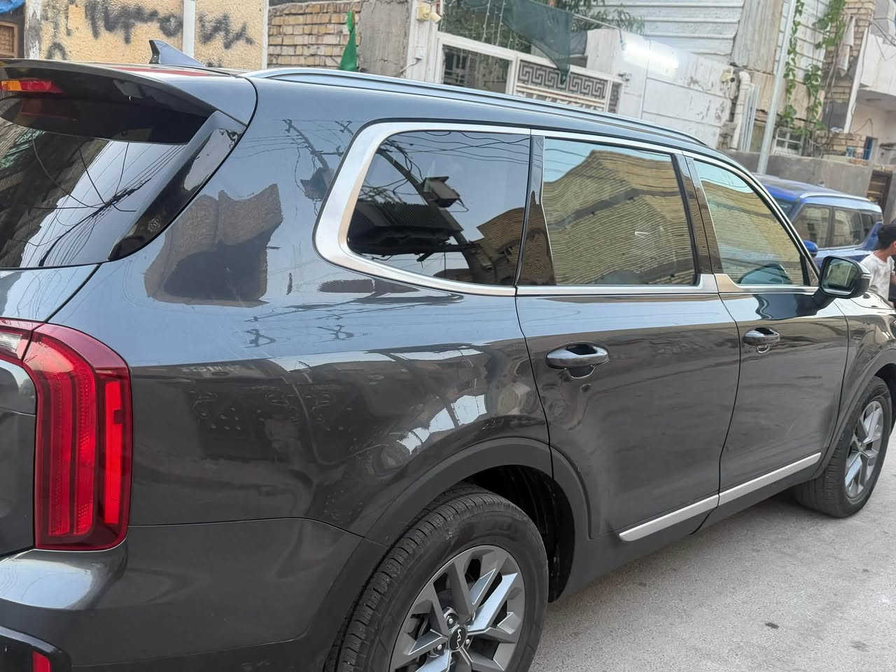 تلورايد موديل 2023 LX كشنات جلد بصمه تشغيل عن بعد رادار امامي خلفي جانبي تحديد مسار قطعه وحده مبدل بيهه وقطعتين صبغ بدون دواخل  ***********
