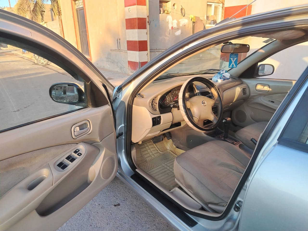 نيسان سني ياباني موديل ٢٠٠٧ قبق اسود 1.8 كير اوتماتيك رقم بغداد باسمي بيها قطعتين صبغ كير محرك مظبوط تدفئة تبريد كهربائيات كلهن شغاله طخم تاير كوري لوفن جديد سياره جاهزه ونظيفه كل نقص مابيها السعر 92   ورقه وبيها مجال العنوان الانبار قضاء القائم
***********  ابويمان
