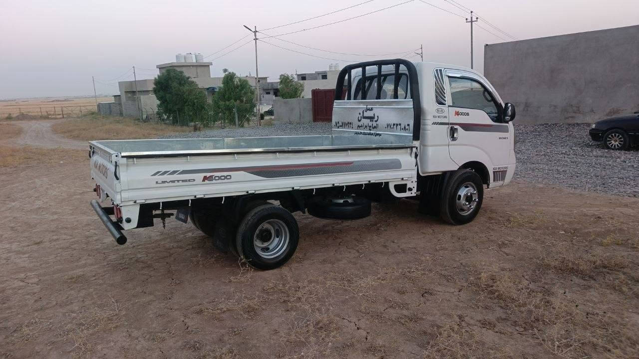 ‏كيا 4000 رقم اربيل سيارة بدون صبغ كير و محرك و شاصي بشرط تايات محور 14 سعره 120$ وبيه مجال
***********
