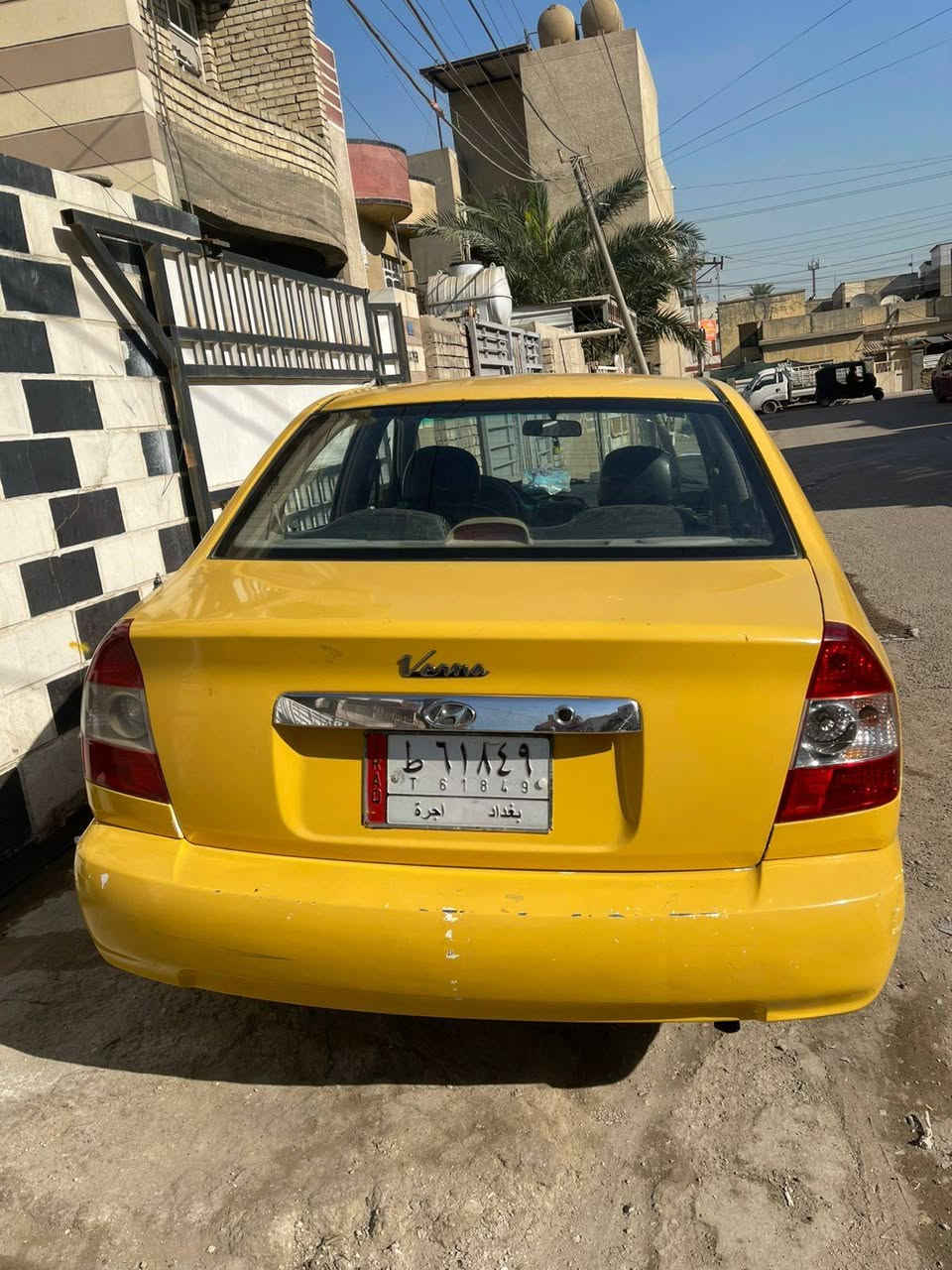 ايالله للبيع سياره هونداي بريمه هندي موديل ١٤ مصفره هيه وغرامات بسمي سنويه لل ٢٨ رقم بغداد سعره ٦٥ بيه مجال قليل عنوان بغداد دوره هاتف ***********
