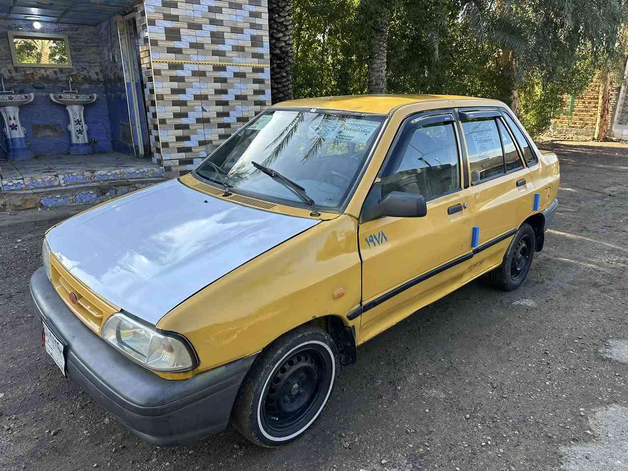 سايبه موديل 13. قادسيه

محرك وكير كفاله. حداديه جديده تخم تاير 

كهربائيات كلهه شغاله. صبغ تلحيضات خياس وبارد 

مكانهه ديوانيه. السعر 23. —-***********
