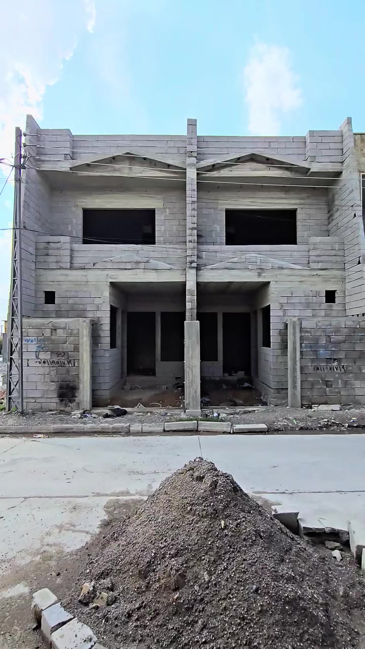 لليع هيكلين حي السماح الثانيه
خلف إذاعة التلفزيون مساحة الواحد 100م واجهة 5م طابقين يتكون الهيكل الواحد من كراج ومطبخ واستقبال وهول وصحيات وغرفة نوم الطابق الثاني 3 غرف نوم وصحيات وسطح 
مجموع غرف النوم 4
سعر الواحد 70 مليون 
اتجاه شروق 
سند ملك صرف طابو الزهور سكني مكتب بركة الضياء للعقارات 
***********
***********
الموصل أيسر حي السماح
