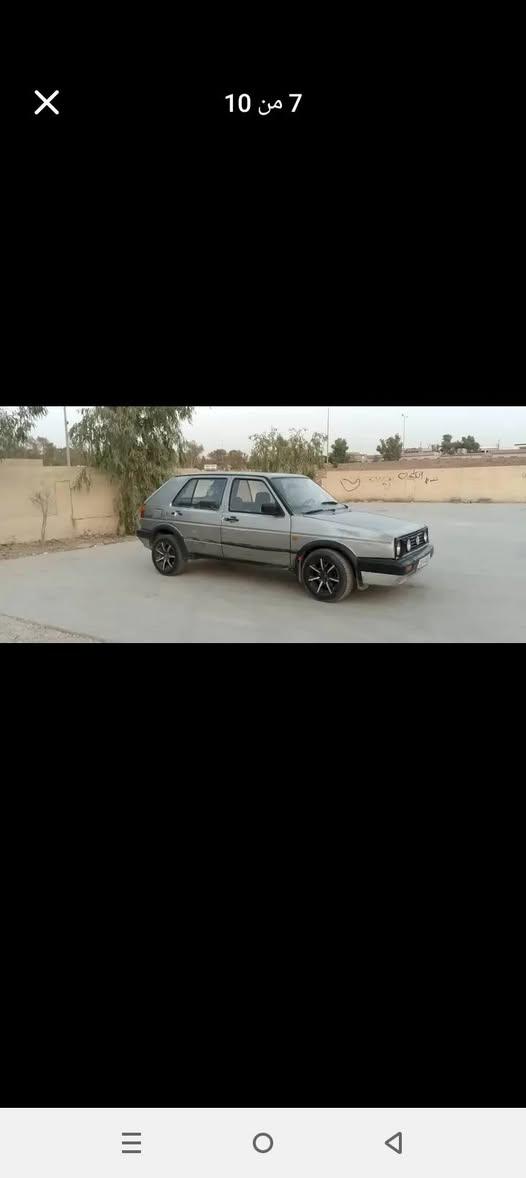 کولف 1991 سیاره نضيف مشروع وطني  رقم انكليزي اربع تايرات جديد ،كير ومحرك بشرط
كهربايات مضبوط سنويه باسمي دفتر بنزین موجود شرط تحويل او وكاله  رقم سنويه جديده هزه جديده شرط تحويل  صبغ بلادي   صدر أمامي خلفي ممتاز استیرن باور    مكان كركوك ***********
سعر24
 بي مجال كركوك, العراق
