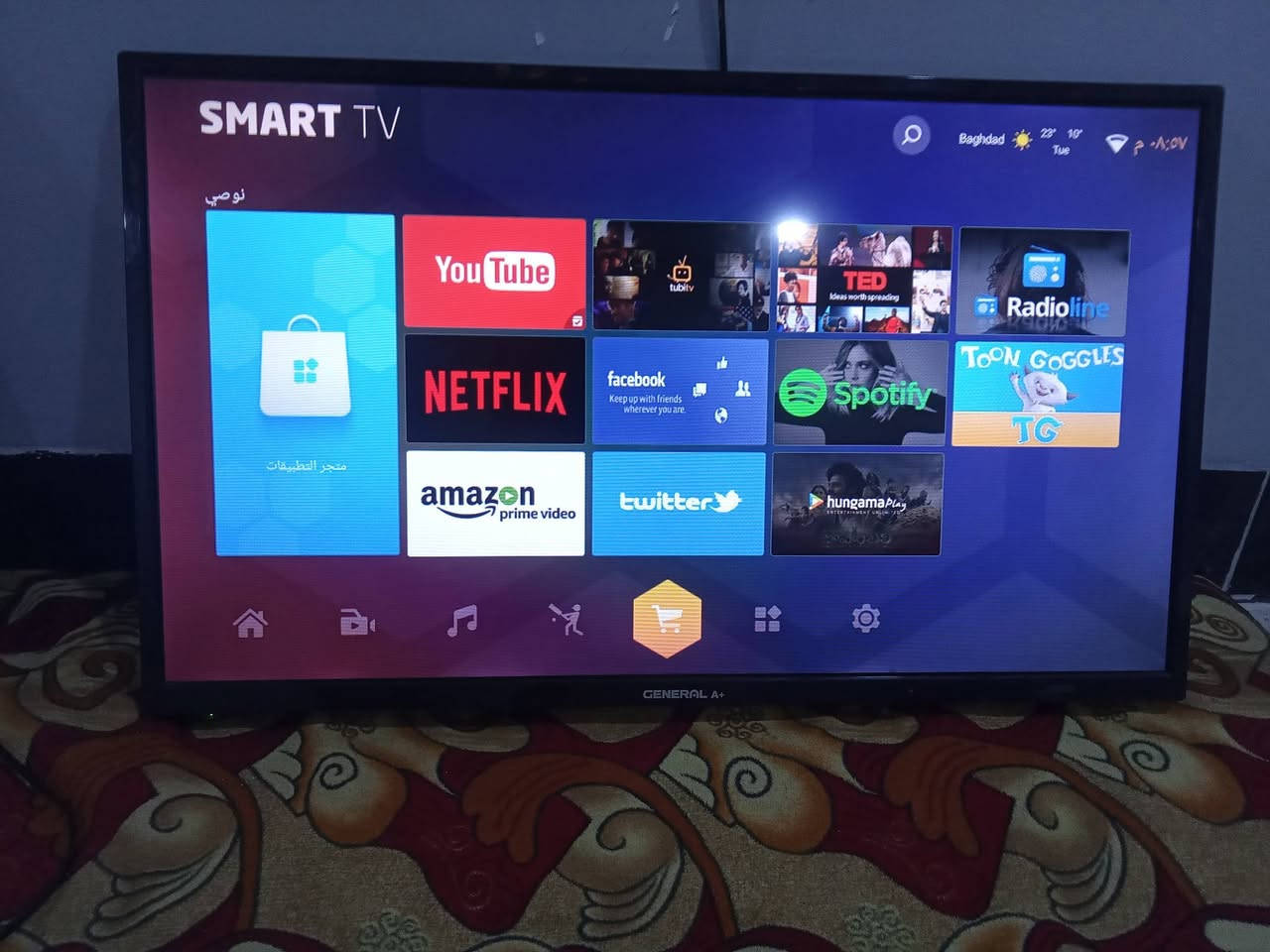 السلام عليكم لدينا شاشه للبيع حجم 32 جنرال انترنت فول نظيفه حيل صورتها رقم واحد وانترنت سريع سعرها من الاخير بدون معامله قفلها قفلها قفلها من الاخير 65 و المراسله على الخاص او الاتصال على الارقام التاليه
***********
***********
وكورك بيه واتساب
