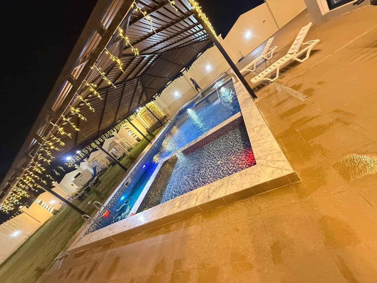 🌴 تريد تهرب من زحمة المدينة؟ 🌅

استمتع بأجواء هادئة وسط الطبيعة داخل منتجعنا ✨

✅ جلسات عائلية
✅العاب اطفال 
✅فيشه 
✅بليارد
✅ مسبح كبير 
✅مسبح اطفال
✅ أماكن شواء
✅ خصوصية وراحة
✅ حديقه كبيره وصاله داخليه كبيره مناسبه للتجمعات وأعياد الميلاد 
✅انترنت وكهرباء٢٤ ساعه
 

بغداد الدوره البوعيثه مجمع الزمرد
📍 الحجز مفتوح يومياً
📩 راسلنا على الصفحة للحجز والاستفسار *********** الاتصال او واتساب
