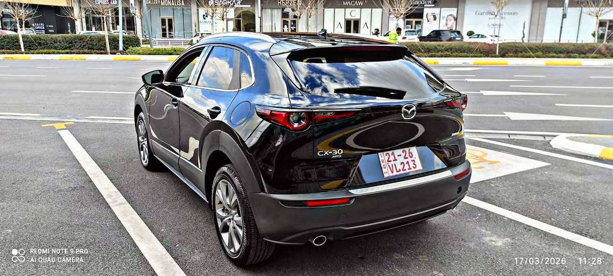 مازدا CX-30 موديل 2024
ماشية فقط 13 ألف كم
فول مواصفات:
لايت زينون + أوتو
رادار 360 درجة
رادار مرايات
كاميرا
سلايد
شاشة
شحن موبايل
داخلية لونين
أوتو هولد
بصمة + تشغيل
تحديد سرعة
كراسي جلد
كراسي تدفئة
كراسي كهرباء + ميموري
ستيرن فوليوم + تلفون + شفتر
CarPlay
SPORT Mode
إضاءة LED
نظام صوتي BOSE
المكينة 2.5 بدون تيربو
دبل أكسل AWD
بيها قطعتين صبغ أمريكي + قطعة وحدة
أمام وخلف كبس

🟦 السعر: اطلبه بالكومنت ويوصلك خاص 📩

الرقم مؤقت باقي بيه شهرين
القير والمكينة والتبريد والتحويل والغرامة
كلها على الشرط

رقم صاحب سياره. ***********
