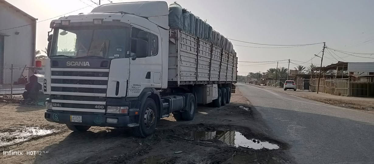 للبيع سكانيا الفينيه ماكينه  بم نوزل خير من الله سعر 2500 بها مجال للشراي العنوان واسط الحفريه سنويه مجدده لل 27 رقم بصره رقم ***********/***********
