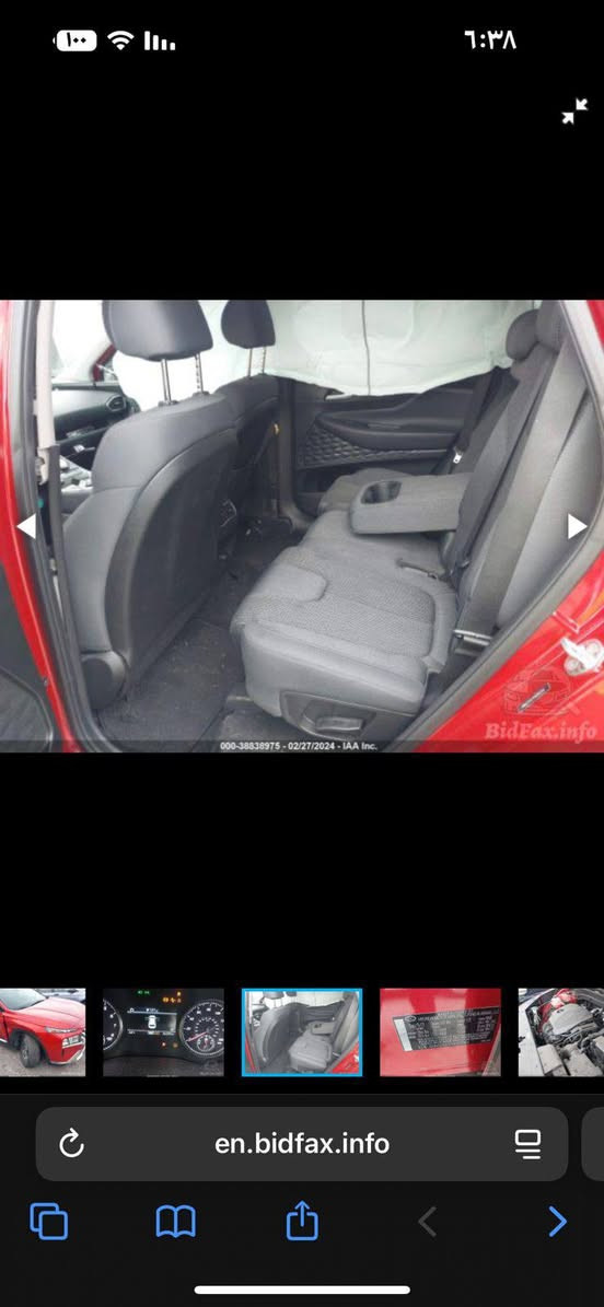 السلام عليكم ورحمة الله وبركاته
مكلف بالنشر 
سنتافي موديل 2022 
رقم بغداد تحويل ثاني يوم 
اللون احمر 
فول مواصفات عدة الفتحه 
حادث باب وجاملغ ايمن
مصلحهن نفسهن
 بدون تبديل لبيل واحد 
السعر 193 
‏***********
للاستفسار اكثر الاتصال
