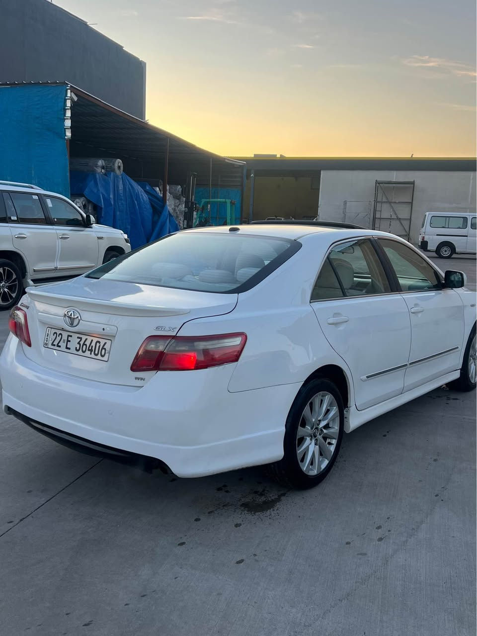 توێتا کامری خەلیجی ٢٠٠٩ Glx فول مواسەفات رەقەم و سەنوی تازە گێڕ مەکینە بەشەرت پێش و پشت چرکەی تیا نییە یەک پەلە بۆیاغ بێ ناو گردن 
***********
*********** أربيل, العراق
