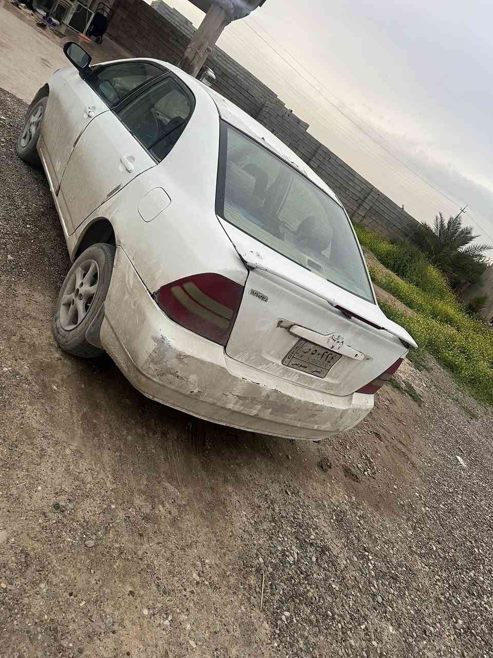 سلام عليكم كورلا بيكاشو موديل 2001 كير ومحرك زينات تبريد شغال السياره عايزها سمكره فقط  ومعاها زوج جاملغات مع زوج لايت مع عطر مع ابطان جاملغات مع دعاميه اماميه يعني فقط اشدهن وسمكر الاخياسات وتصبغ السنويه صاقطه بسمي 
تريد اني اكملك المعامله وانطيك سنويه بسمك تريد انت تكمل واجي ابصملك. رقم المثنى بسمي سنويه كارتونيه السعر 45 مع الغراض مكاني تكريت و العلم  الستفسار ع ***********
