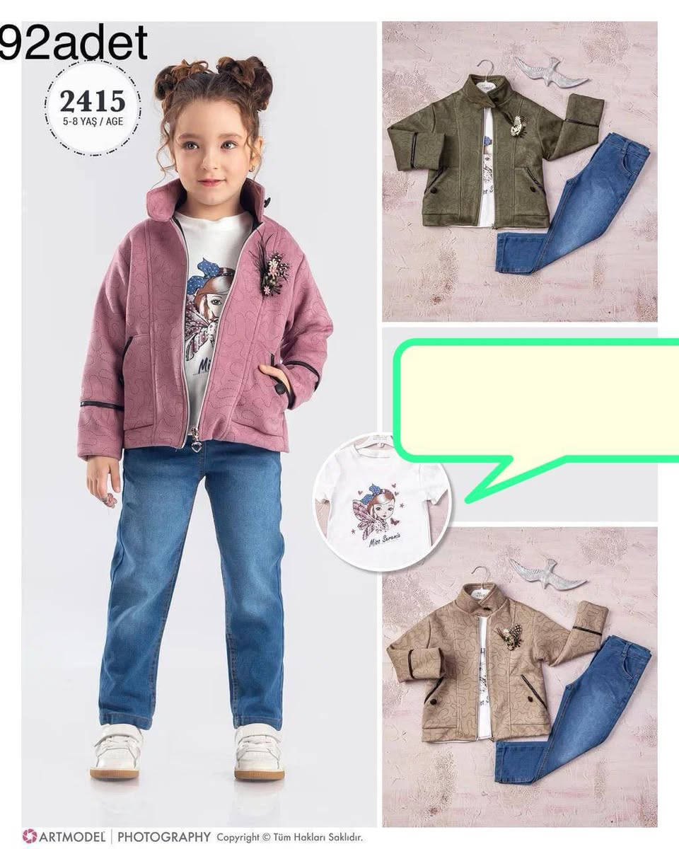 اطقم بناتي خامة درجة اولىقياس 3......6    5......8 سنوات


**إذا كنت صاحب هذا الإعلان وتريد حذفه لأي سبب، رجاءا أرسل رسالة إلى الدعم الفني**