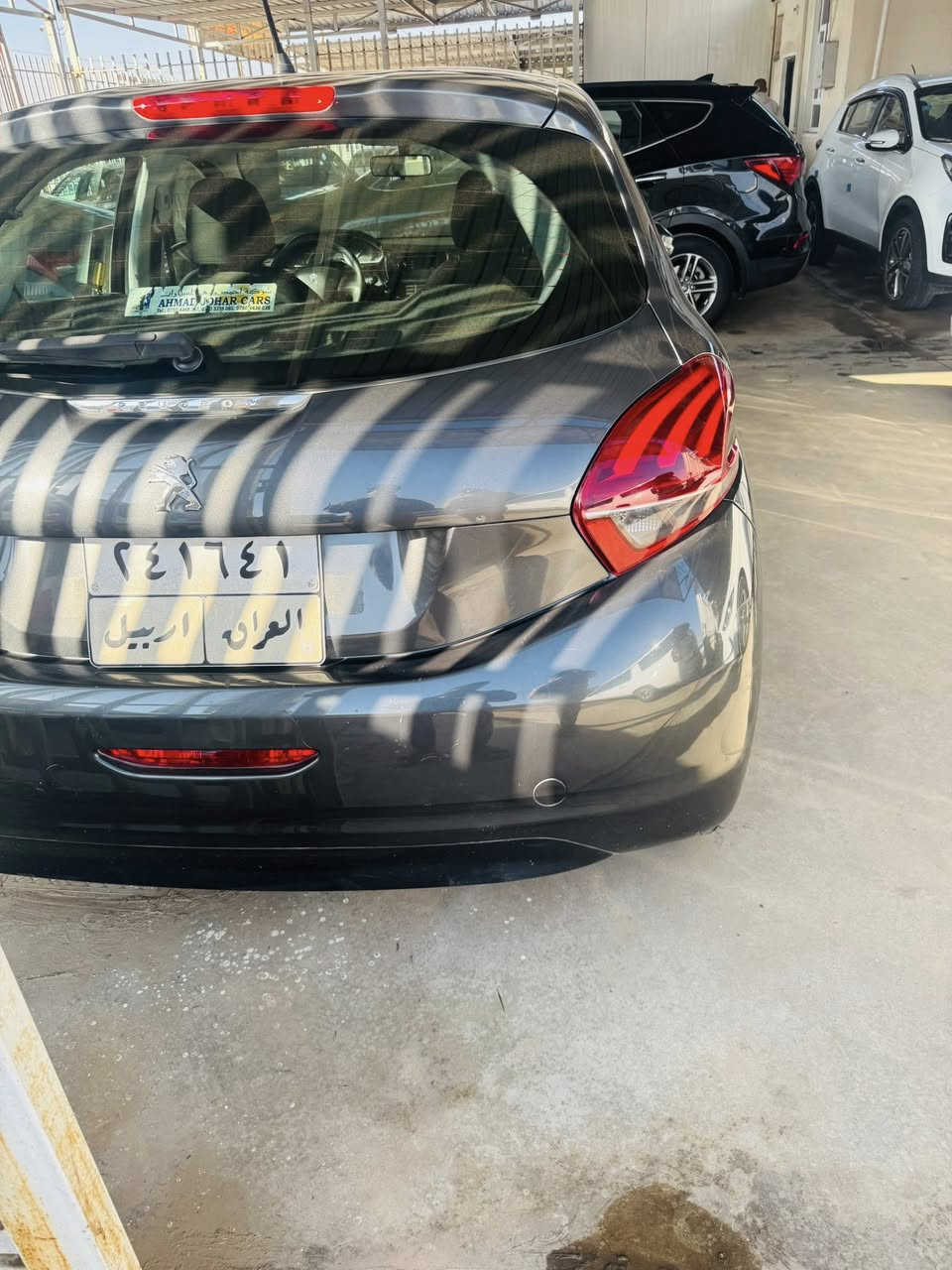 السلام عليكم بيجو 208 هاج باك مديل 2016سياره كفالة من صبغ جديده كلش مكينه كير حداديه صدره كله جديد رقم اربيل تحول مباشر تريد وكاله سعر85 وبيها مجال للستفسار اتصال ***********بي واتساب
