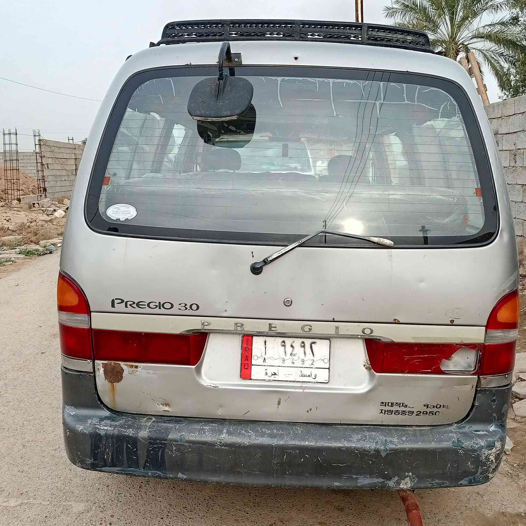 السلام عليكم كيا بريجو للبيع موديل 96 رقمها واسط السعر45اوبيها مجال العنوان بغداد  المدائن الا تصال ***********
