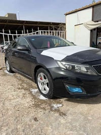 كيه اوبتيمه 2015 وارد امريكي ضرر جاملغ بدون عابر وبيه قطعتين صبغ حدادي...