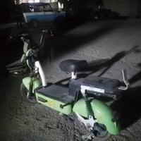 دراجة كهربائية • MTY • بطارية محترقة