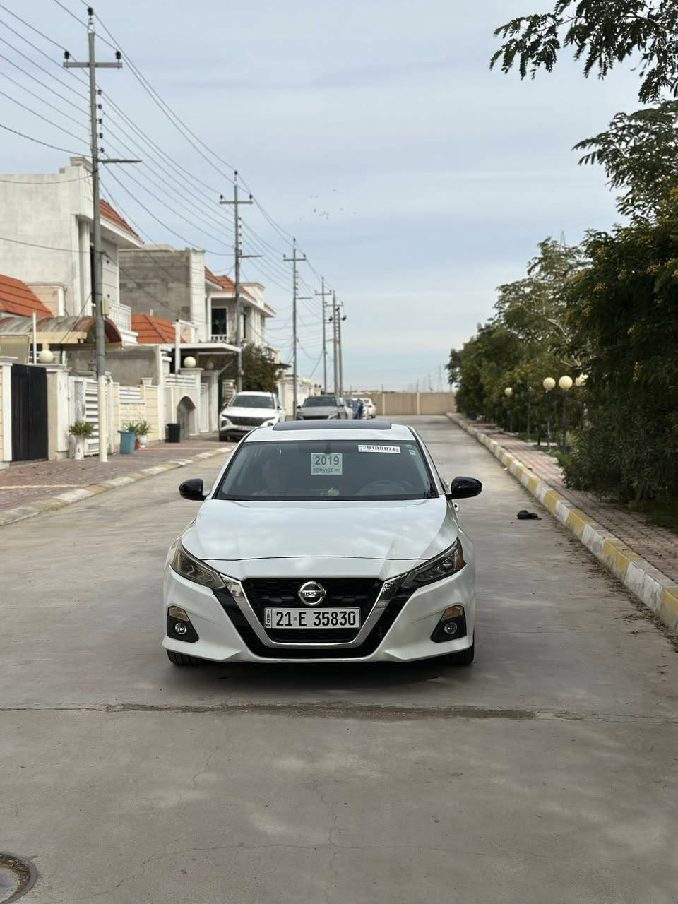 السلام عليكم
نيسان التيما SR + اعلى مواصفات
موديل : 2019)رقم سليمانيه بسمي تحويل مباشر هزه جديده سنويه جديده
السعر :138وبي مجال بسيط لشراي  
حجم المحرك : 2.5L ( 4,سلندر )
المواصفات : SR+ Plus
‏‎بصمة ابواب
‏‎بصمة تشغيل
تشغيل عن بعد : Remote Start المسافه (المقطوعه 64 الف ميل حقيقي )
‏‎شاشة كبيرة
اوتو ستارت : Auto Stard
اوتو بريك : Auto Stop‎
رادار امامي (تحديد مسار)
‏‎رادار جانبي (نقاط عمياء)
‏‎رادار خلفي (التحذير من الاصطدام)
‏‎حساسات امامي
‏‎حساسات خلفي
نظام : Eco
نظام : Normal
نظام : Sport
تحكم ستيرن
شفتات ستيرن
كشنات كهربائي
كشنات جلد
تدفئة كشنات
تبريد خير من الله 
لايتات ليد وعدسة زينون
بكلايتات LED
نظام خرائط GPS
نظام بوصله( بنو رامه فتحه) 
وبعد هواية مواصفات …
(حادثه جاملغ وبنيد بدون دواخل  وباب لصدرصبغ اثر شخوط بدون ضربه 
كفالة شواصي ولغود
‏‎تفاصيل اكثر الاتصال
وات ساب***********
عنواني ديالى خانقين
