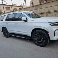 تاهو هاي كانتري موديل 2022 ابيضّ صور الحادث مرفقه بالصور ماشيه 93000 م...