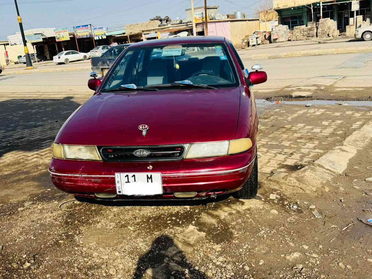 ‏سلام عليكم￼ كيا سيفة كير عادي موديل 1994 رقم بغداد دولي تحويل فقط كير محرك شرط صدر تايرات جديد مصبوغة عام جمالية شرط ال سعر 37$ وبية مجال شي قليل 
***********
 ***********
