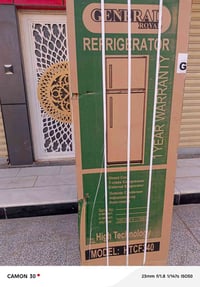 ثلاجه جنرال • حجم ٢٦ • مفتوحه بالكارتون