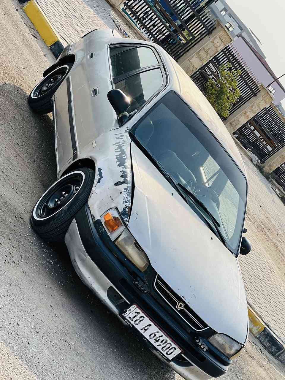 السلام عليكم للبيع كورله بزون  موديل96سياره تخم تاير رقم سنويه بسمي كهربائيات كله شغاله غرفته حلوه السياره عايزه شويه ترتيب مافرغله 
مكانه نجف الاشرف 
سعره 38$وبيه مجالالرقم فقط وتساب/ ***********
الخاص مفتوح اي واحد يحب يتواصل بل خدمه
