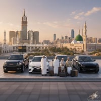 عمرة VIP • من الباب للباب • سائق محترف