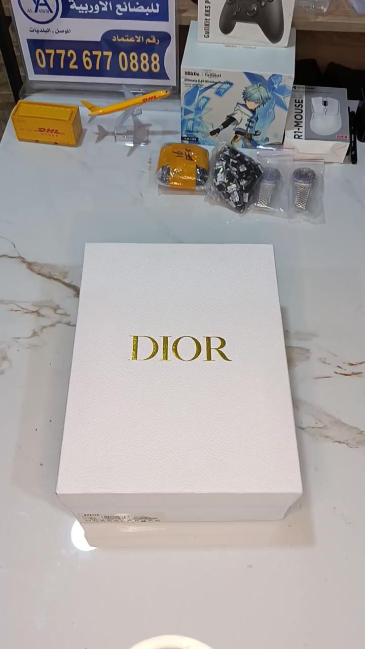 حذاء رياضي ماركة ديور صنع ايطالي للبيع حجم ٤٤.
التواصل عالخاص او واتساب ***********. يوجد توصيل لكل المحافظات.
