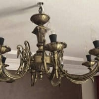 نجف • نجف نحاس • ثريا • ثريا نحاس • اضاءة • ديكور منزل • للبيع