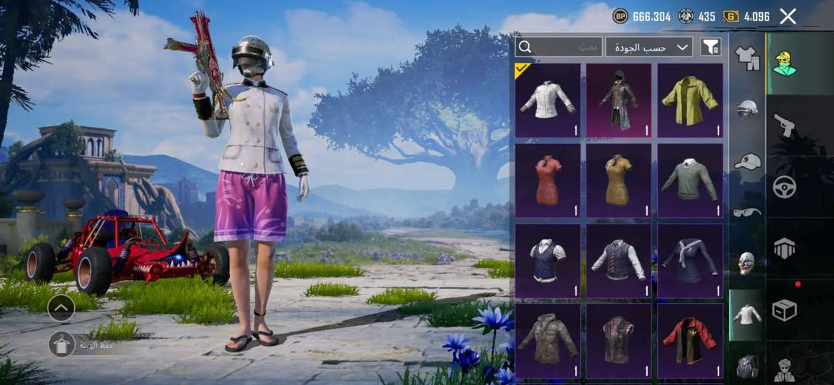 السلام عليكم حساب بوبجي سعر 75
تريد نتراسل تريد وجة بوجة 
مفتوح قبل 3 سنين 
مستوى الحساب 76
مستوى المجموعات 56 
المثك 78 
انجازات 6950
عدد الاسلحة 25- 7 كلمسج
گروزا 
ءUMP 
ءMG3
طاوة
ءSK12 
ءP90
ءUZE
بي 3 سيارات تطوير 
وبي كرستالة و 2 قطع تطوير وشعبية 75 الف تقريباً 
بي هائم وكم لبسة حلوة البقية مال أربي، مشحون خير من الله، كلشي موضح بالفديو حساب حلو


**إذا كنت صاحب هذا الإعلان وتريد حذفه لأي سبب، رجاءا أرسل رسالة إلى الدعم الفني**