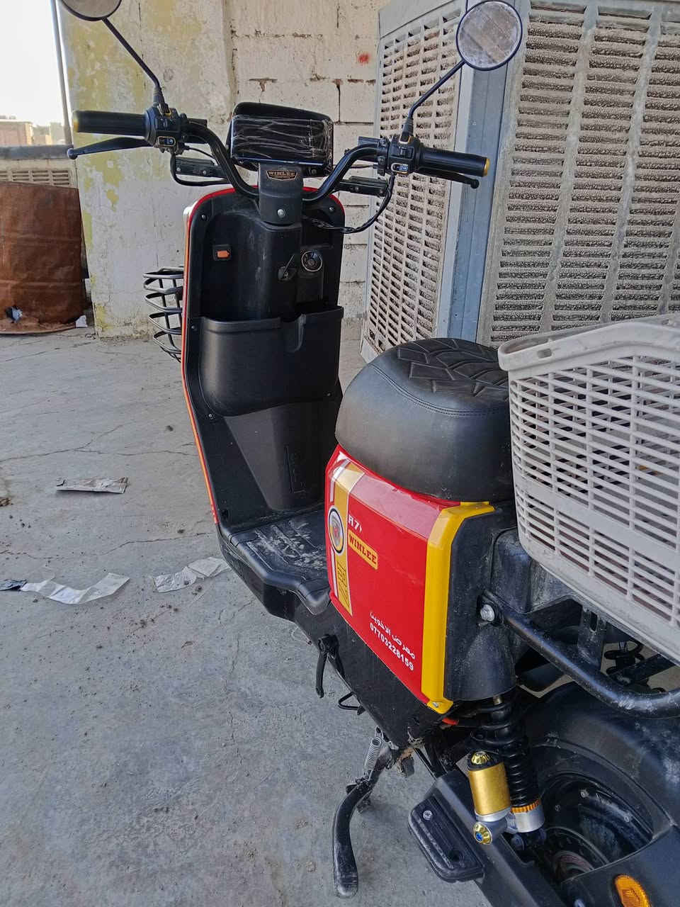 دراجه R7للبيع نضافه فول صار اقل شهر من اخذتو 
السعر 600وبيها مجال 
رقم الهاتف ***********
