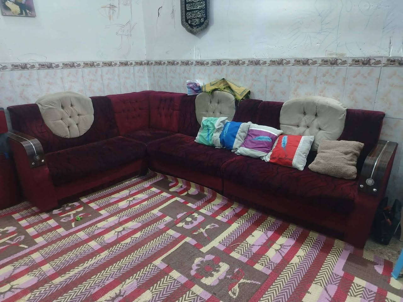 السلام عليكم تخم مستعمل للبيع 
وهاي نضافته مثل ما موضح بصوره 
ب120 وبي مجال 
العنوان: النجف حي العسكري 
مندوبه اشواق


**إذا كنت صاحب هذا الإعلان وتريد حذفه لأي سبب، رجاءا أرسل رسالة إلى الدعم الفني**