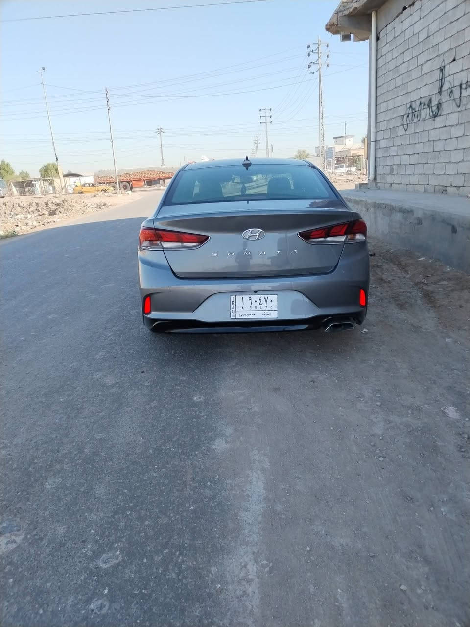 سلام عليكم سوناتا للبيع ١٩ أمريكي حادثه جاملغ وبنيد فول مواصفات عدا البانوراما رقم نجف معوقين باقي ١٥ يوم وتصير حره مكان السياره الديوانية رقم *********** السعر ١٢٥ وبيه مجال للشراي

