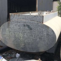 (مكلف بالنشر )تانكي گلفنايز ٩طن نظيف بدون صبغ السعر ١٧ورقه للاستفسار ا...