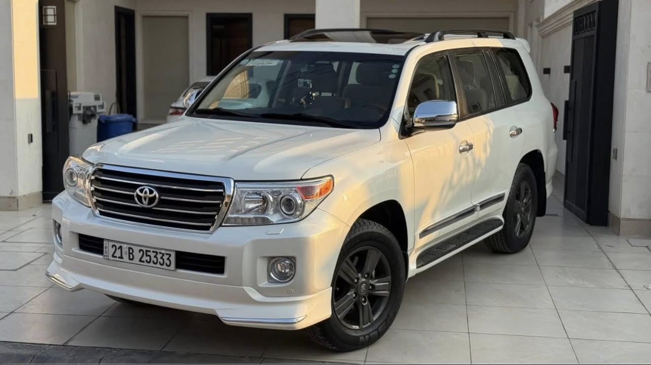 2015 Toyota Landcruiser · Suv · Driven 1,111 miles
سلام عليكم

لاندكروز 2015 جيهان اول مالك 
GXR v6
مكينة 6 سلندر
رقم سليمانية باسمي
ماشية 137 الف حقيقي

سبير وعدة مال شركة 
على ايد وحدة من هيه زيرو 
مكينة كير حداديه تخم تاير باتري كهربائيات كلهن جدد 
كفاله من الصبغ والتبديل 

بيها بارد جوه قبغ البانزين

المواصفات:-
سلايد فتحة
ثلاجة 
كشنات كهربائي ثلاث دكم
شاشة + كامرة + حساس امامي خلفي  
تحكمات ستيرن 
مري شفط
8 ايرباك 

نظام فور ويل 
تشغيل عن بعد 
تشغيل بصمة وابواب وجنطة
وباقي من المواصفات معروفة

السعر 425 بيها مجال للشراي

مكان السياره بغداد السيدية


**إذا كنت صاحب هذا الإعلان وتريد حذفه لأي سبب، رجاءا أرسل رسالة إلى الدعم الفني**